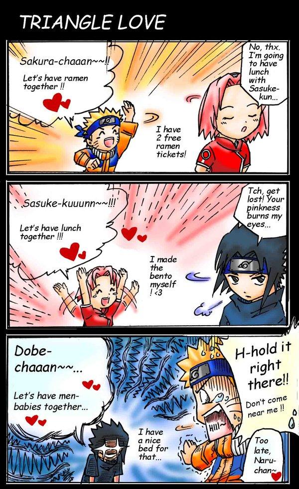 Sakura and Naruto and Sasuke The Love we once shared (10)